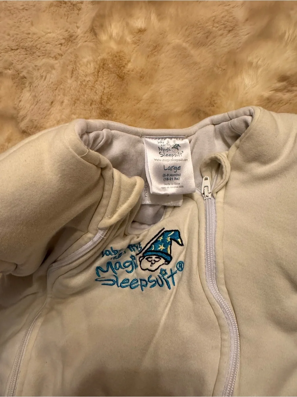 Halo soft sleepsuit